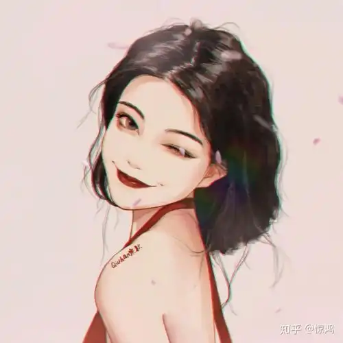 红色系头像背景
