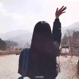 微信头背影辫子微信头像图片大全
