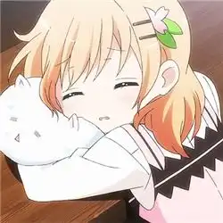 插画动漫二次元头像女
