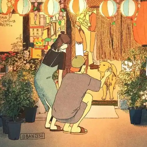 治愈系插画插画师banzisu
