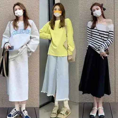 秋天时髦小姐姐的韩系穿搭火了,休闲舒服,减龄又有女人味
