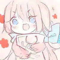 超可爱贴纸女生个性头像
