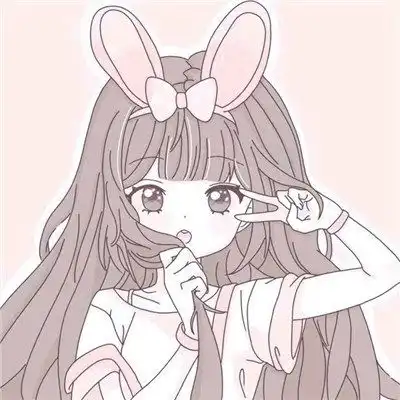 卡通头像女微信气质高清好看图片,独一无二
