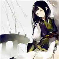 手绘古风少女头像唯美带着那一点的清新甜美感
