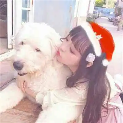 qq头像可爱圣诞帽美女超萌头像女孩子是世界上最可爱的生物
