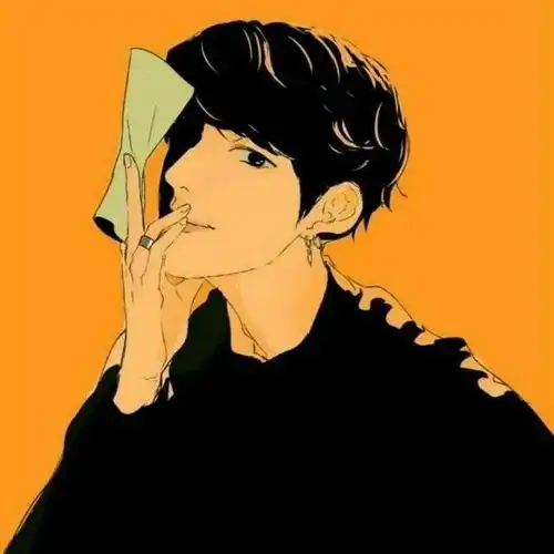 小众格调的手绘插画头像
