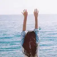 微信海边唯美头像背影微信头像图片大全
