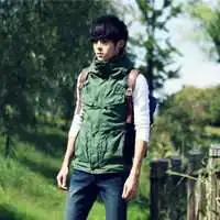 绿色系男生阳光头像微信头像图片大全
