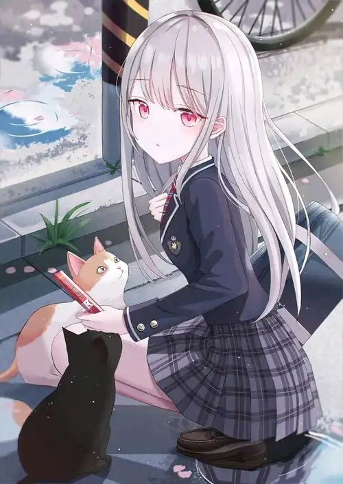 可爱p站二次元动漫女生
