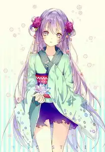 二次元小清新美女,优雅而不俗,出于污泥而不染

