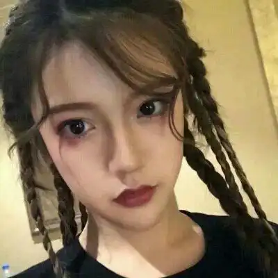 小姐姐qq头像暗黑丧系真人头像女生漂亮的
