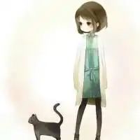 qq手绘系列女生头像
