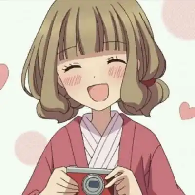 啊啦唯美可爱动漫女生头像
