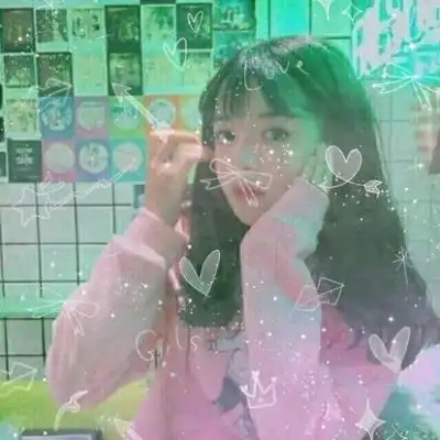 少女心粉色系姐妹群头像
