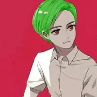 绿系情侣头像动漫绿色系情头情侣双人
