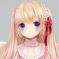 动漫呆萌大眼女生头像微信头像图片大全
