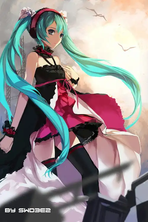 最爱二次美女丨雷姆初音还有唯美侧脸杀
