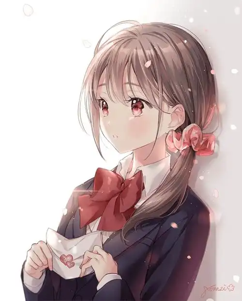 清纯萌系少女高清壁纸,动漫二次元
