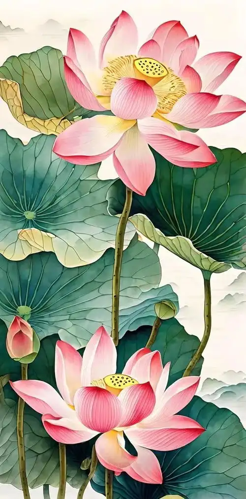 清新脱俗莲花壁纸美图分享
