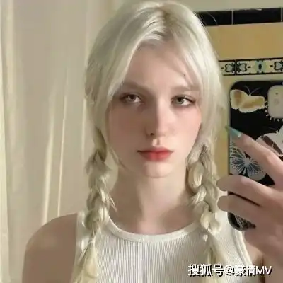 小众欧美美女质感头像ins欧美女生头像
