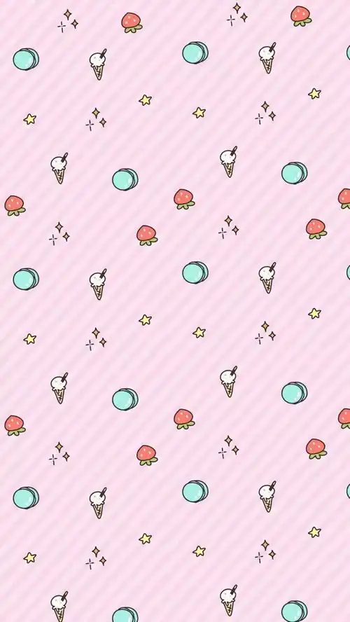 个性萌系粉色少女心壁纸
