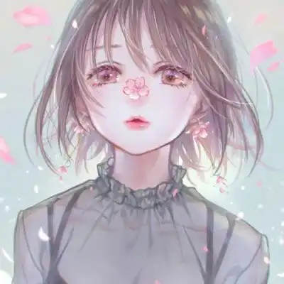粉色系小仙女头像卡通
