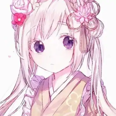 二次元女生头像梦幻唯美梦幻漫画女生头像
