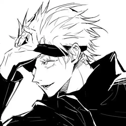黑色动漫男生头像酷boy
