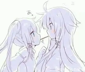百合大法好闺蜜动漫头像百合情侣头像
