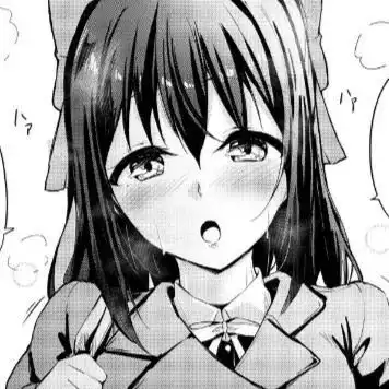 动漫头像第71期女孩子黑白动漫头像,我一拳把你头打爆,你信不信
