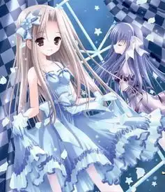 求唯美系或超萌系的动漫美少女闺蜜头像一左一右
