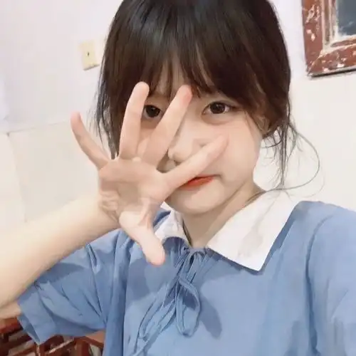 温柔女头蓝色系
