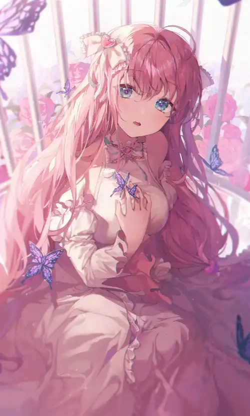 蝴蝶唯美插画特辑

