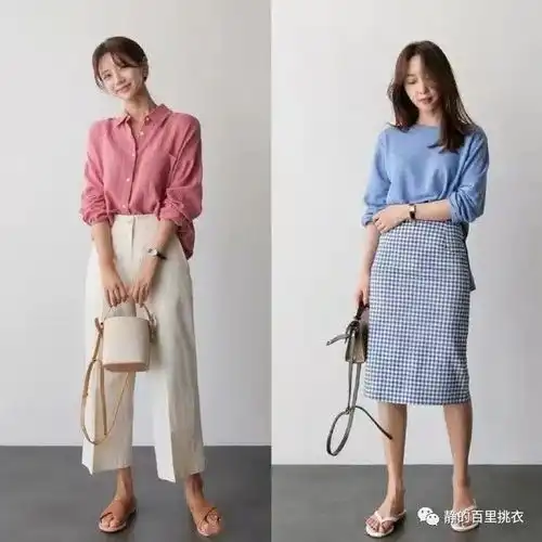 温柔的韩系风怎么搭配参照这些搭配示范,就知道怎么穿了
