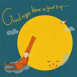 治愈系月亮温暖唯美的图片大全合辑goodnight
