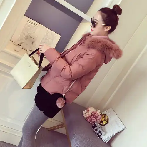 青春洋溢的甜美范儿短棉服搭配,时尚又显高瘦哦
