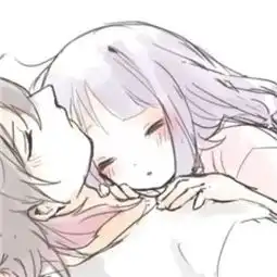超甜情侣头像与签名
