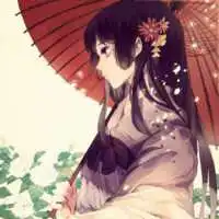 唯美迷人古风美女头像
