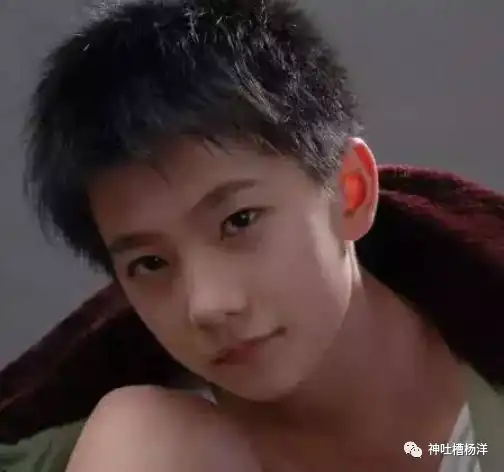 杨洋军大衣旧照,却穿出花美男的既视感,这才叫从小帅到大
