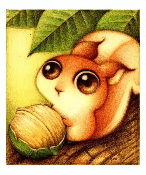 超级温暖治愈系的插画,暖暖的色调,温柔而又寂寞的眼神
