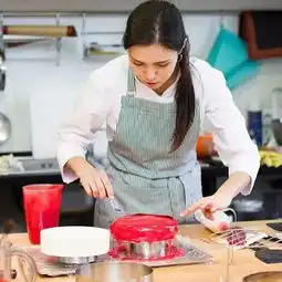 当美女建筑师去做甜点,还有什么可以阻止无穷的想象力

