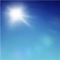 蓝天白云清新好看头像蔚蓝的天空
