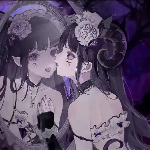 可爱又简约系动漫男女头像
