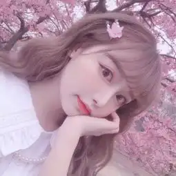 粉色诗意的女生文艺范头像妥妥的粉红少女
