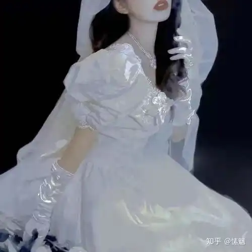 优质女头像纯白系列
