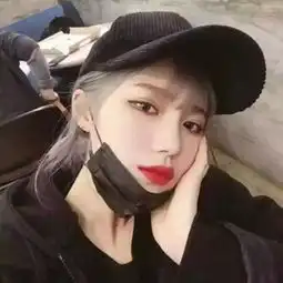 空灵墨月色,倾听梵音声治愈系韩系微信女生头像
