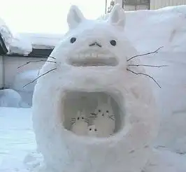 创意十足日系列卡通雪人走红
