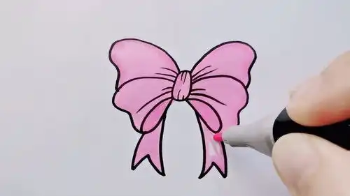 超简单的蝴蝶结画法,哪个女孩子能拒绝
