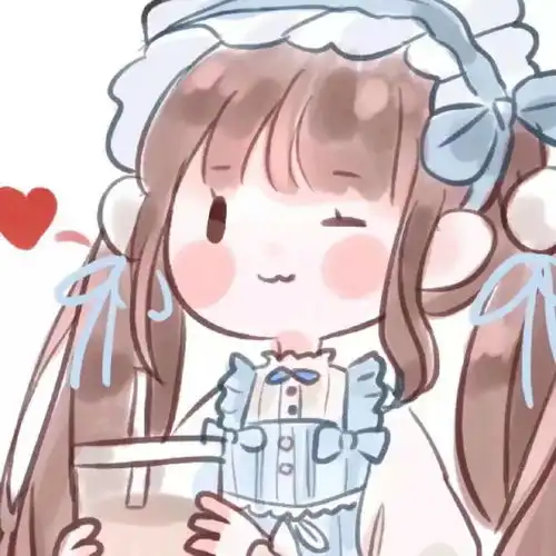 动漫闺蜜头像何须浅碧深红色,自是花中第一流
