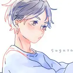 插画动漫二次元头像男
